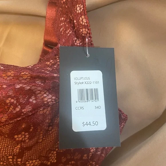 Frederick’s of Hollywood Voluptuous Sweetheart Bra Size 34 D - Picture 5 of 10